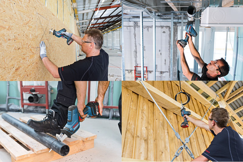 Bosch Akkusäbelsäge GSA 18 V-LI Professional